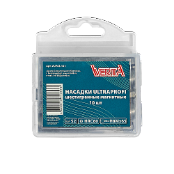 Насадка шестигранная магнитная  8х65мм (10шт) ULTRAPROFI VERTA