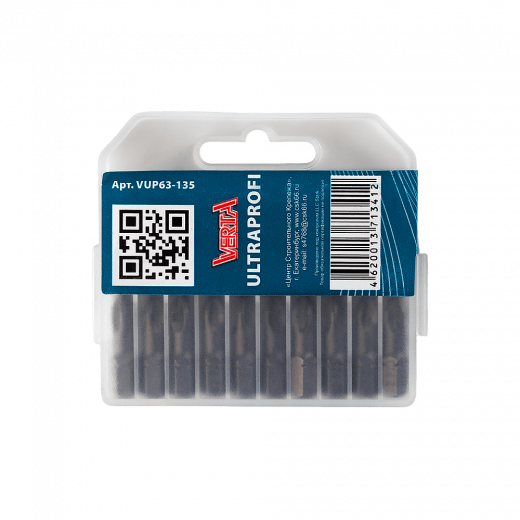Биты PZ3х25мм (20шт) ULTRAPROFI VERTA