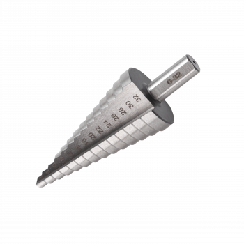 Сверло по металлу ступенчатое 6-32мм 14 ступеней с цилиндрическим хвостовиком VERTA