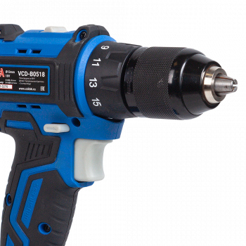 Дрель-шуруповерт аккумуляторная бесщеточная VCD-B0518 VERTA