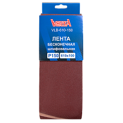 Лента бесконечная шлифовальная 610х100мм Р150 (5шт) VERTA